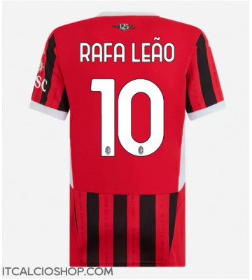 AC Milan Rafael Leao #10 Prima Maglia Femmina 2024-25 Manica Corta